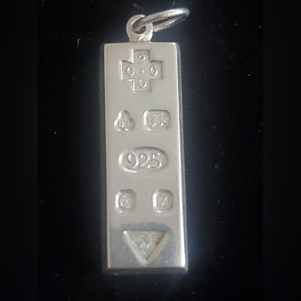 International Bullion  925 Silver IBB Sheffield Pendant , 16 grms